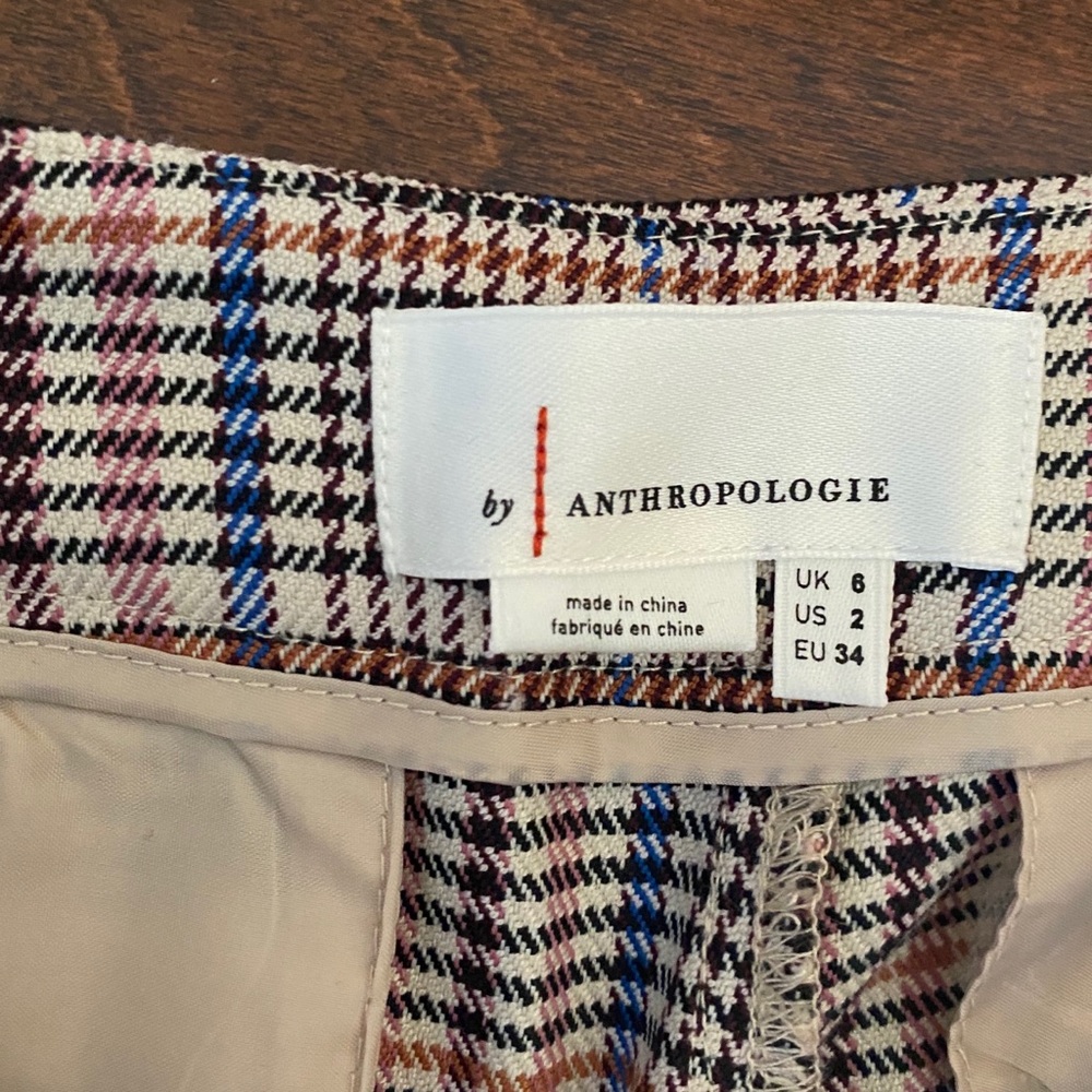 Zip up never worn Anthropologie pants